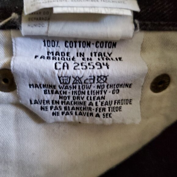 Diesel Black straight legged jeans size 26 length 32 - Picture 6 of 6